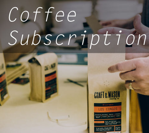 Ongoing Coffee Subscription (Shipping Included)